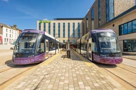 A new tram terminal has been built (picture from Blackpool Council)