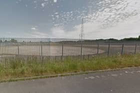 The site for the new waste treatment works (from Google)