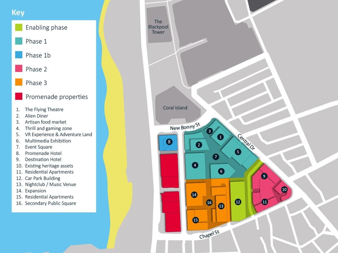 Blackpool Central Development: The Full Site Plan And What The ...