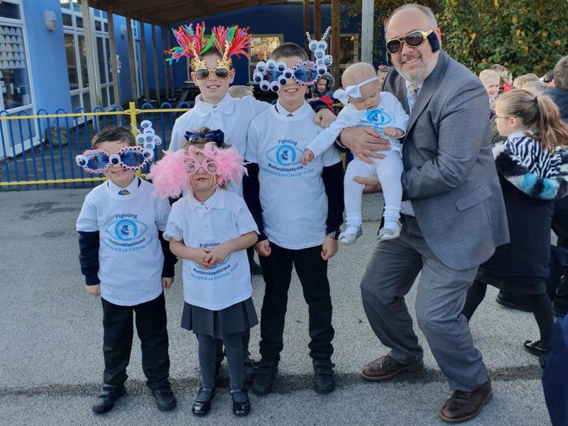 Family and friends join forces at Blackpool school to raise money