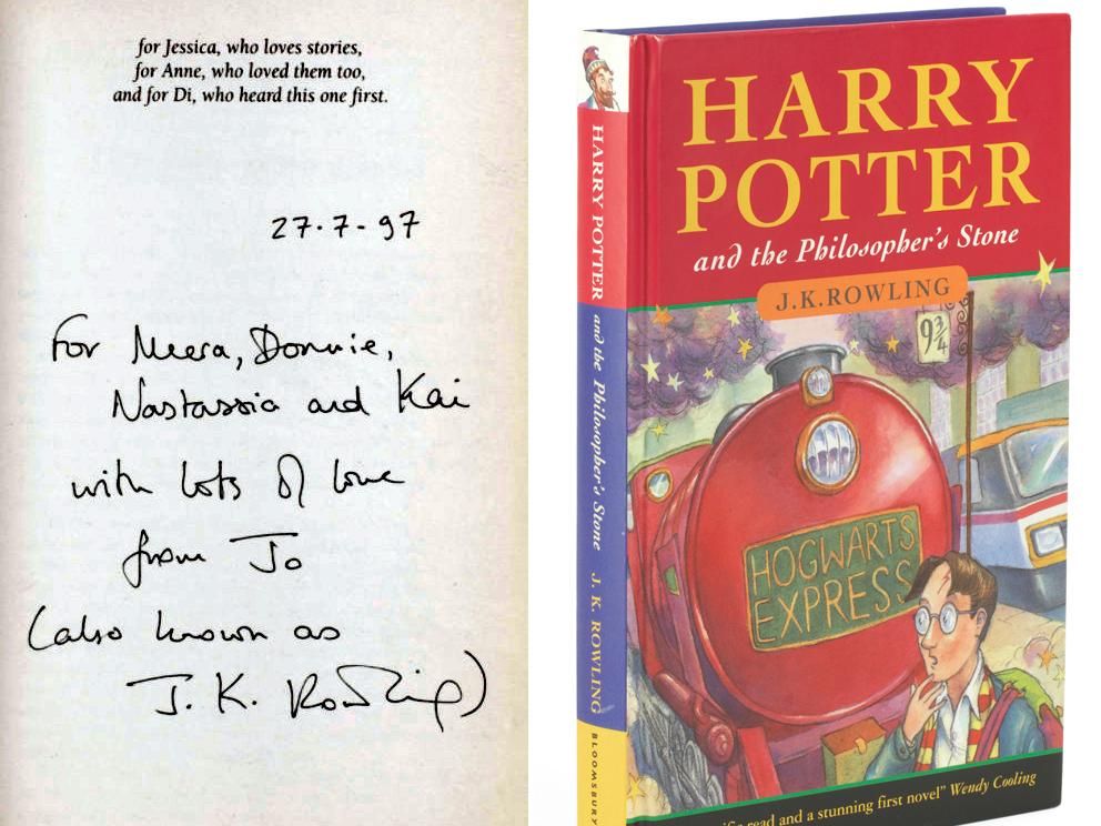 First Edition Harry Potter Book Sells For Â£106,250 - Here's How To ...